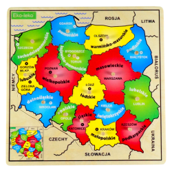 Mapa Polski 1