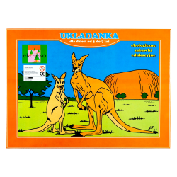 Układanka kangury W-60