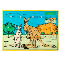 Układanka kangury W-60