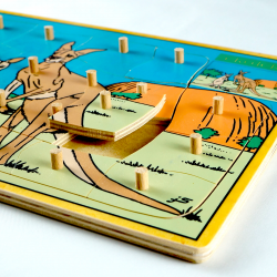 Układanka kangury W-60