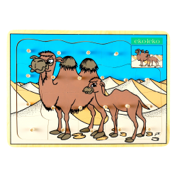 Układanka wielbłądy W-61