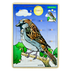 Układanka wróbel W-66
