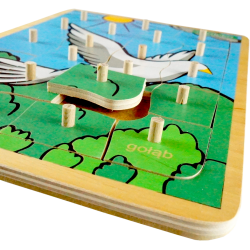 Układanka gołąb W-68