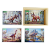 Komplet układanek dinozaury