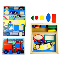 Układanki figury  II