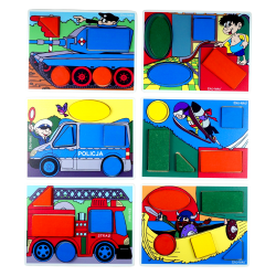 Układanki figury  II