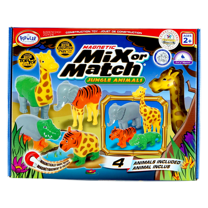 Zwierzęta magnetyczne - dżungla