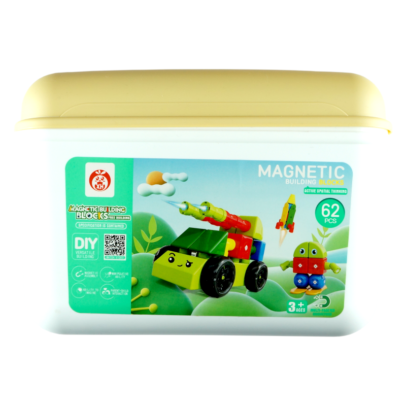 Klocki magnetyczne duże nowe