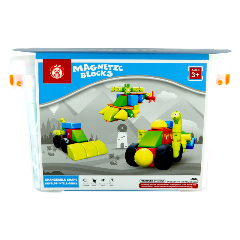 Klocki magnetyczne duże