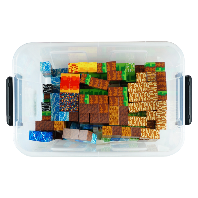 klocki magnetyczne budowlane