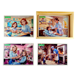 Komplet układanek zawody