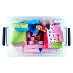 Klocki magnetyczne budowlane wariant 2