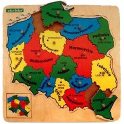 Mapa Polski 1